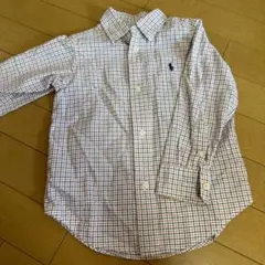 Ralph Lauren チェック柄ポロシャツ　3T