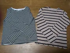 女の子　トップス　２枚組