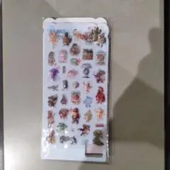 2つ ぷくぷくシール