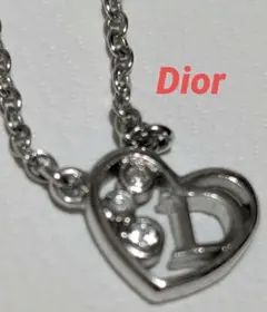 ChristianDior　ハート型ネックレス❥
