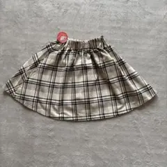 【新品】GLOBAL WORK チェックスカート 130〜140㎝　XXL