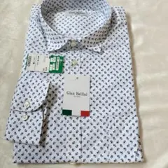 【最終値下げ】新品✨️イタリア製 サマーシャツ　Lサイズ