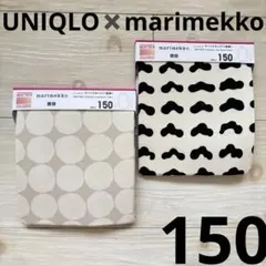 ユニクロ　マリメッコ　marimekko ヒートテックタートルネックT 150