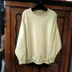 FUJI スウェット　ピスタチオ