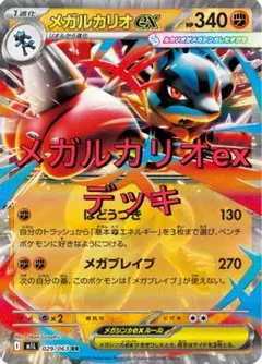 ポケモンカード ポケカ メガルカリオex 構築済み デッキ