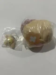 シュガーバニーズ　シュガバニ　ふわふわ巾着　ふわふわめじるし　はなうさ　セット
