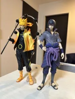 一番くじ NARUTO 紡がれる火の意志 A賞六道ナルトB賞サスケ 初版