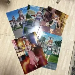 五等分の花嫁クリアファイル5枚セット