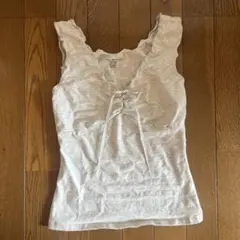 リボンブラウス