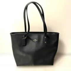 COACH トートバッグ コーチ ネイビー系 レディース