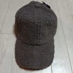 ブラウン ボアキャップ 約58cm