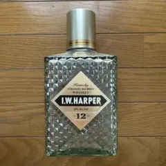 IWハーパー 12年 750ml 空き瓶 旧ボトル - メルカリ