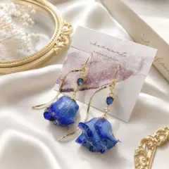 薔薇ピアス∗*゜／ジルコニア