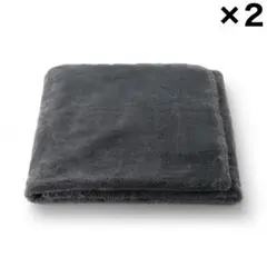 無印良品 / 無印 / 再生ポリエステル あたたかファイバー厚手ハーフケット