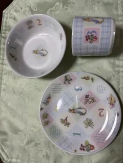 ピーターラビット 食器セット 3点