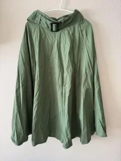 as know as フレアスカート グリーン