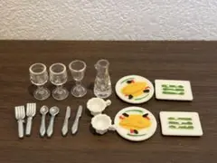 シルバニアファミリー 街のすてきなレストラン　パーツ　メインディッシュ　前菜