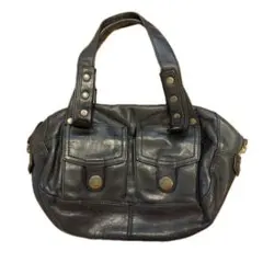Marc Jacobs レザー ハンドバッグ ブラック