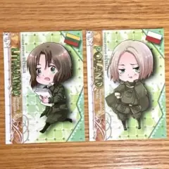 ヘタリア ポーランド リトアニア カード 3枚セット - メルカリ