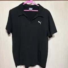 PUMA ブラック ポロシャツ Lサイズ