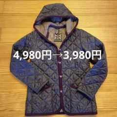 LAVENHAM フード付きキルティングジャケット 36