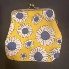 花柄 がま口財布