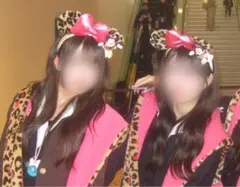 ミニー ヒョウ柄カチューシャ