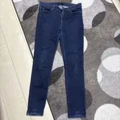 UNIQLO JEANS ダークブルー スキニーデニム