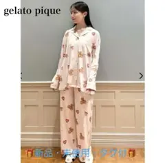 新品】gelato pique フェザーリブプルオーバー ワイドパンツ セット