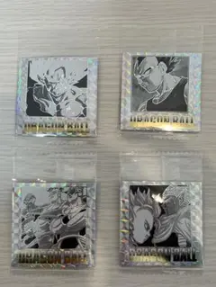 【新品未使用】ドラゴンボール 40周年記念 ウエハースシール ４枚セット