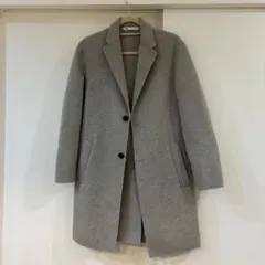 ZARA MAN コート　グレー　メンズ　ジャケット　カジュアル　フォーマル
