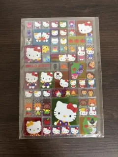 ハローキティ 薄タイルシール キティちゃん　レトロ　サンリオ