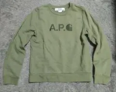 A.P.C. × carhartt コラボ カーハート スウェット カーキ