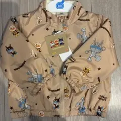 【新品未使用タグ付】アンパンマン ウインドブレーカー 裏フリース 80サイズ