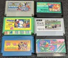 ファミコンカセット　6本まとめ売り　ジャンク品扱い
