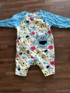 ベビー服✴︎カラフルモンスター柄ロンパース