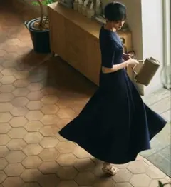 6/21まで値下げ‼️RIVE DROITE【神山まりあさんコラボ】ワンピースのサムネイル