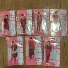 なにわ男子　アクリルスタンド 7個セット