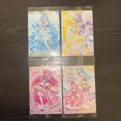 プリキュア ウエハースカードセット 4枚