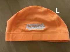 セントラルスポーツ　水泳帽 オレンジ（Lサイズ）