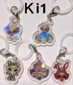 HYSTERIC MINI アクリルキーホルダー 5種セット