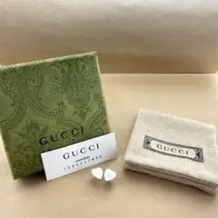 GUCCI ハートピアス シルバー