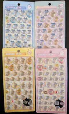 ボンボンドロップシール　ちいかわ　4枚セット