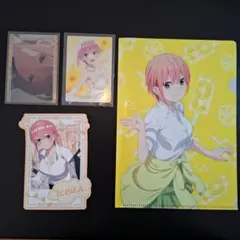 五等分の花嫁⁄中野一花⁄トレカ，クリアファイル，ステッカー