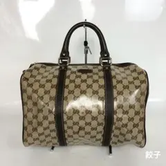 GUCCI グッチ クリスタルGG キャンバス ボストンバッグ バッグのサムネイル