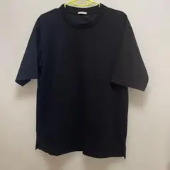 半袖クルーネックTシャツ ブラック S