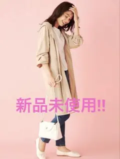 限定値下げ！anyfam ドロストピケ　フーディー　カーディガン