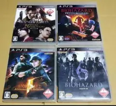 バイオハザード リバイバルセレクション 5 6 ラクーンシティ PS3 4セット
