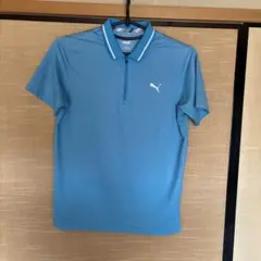 PUMA ジッパーポロシャツ Mサイズ