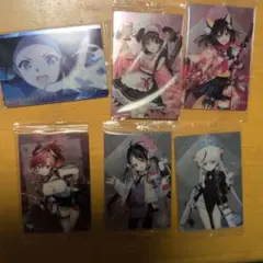 ブルーアーカイブウエハース 6枚セット